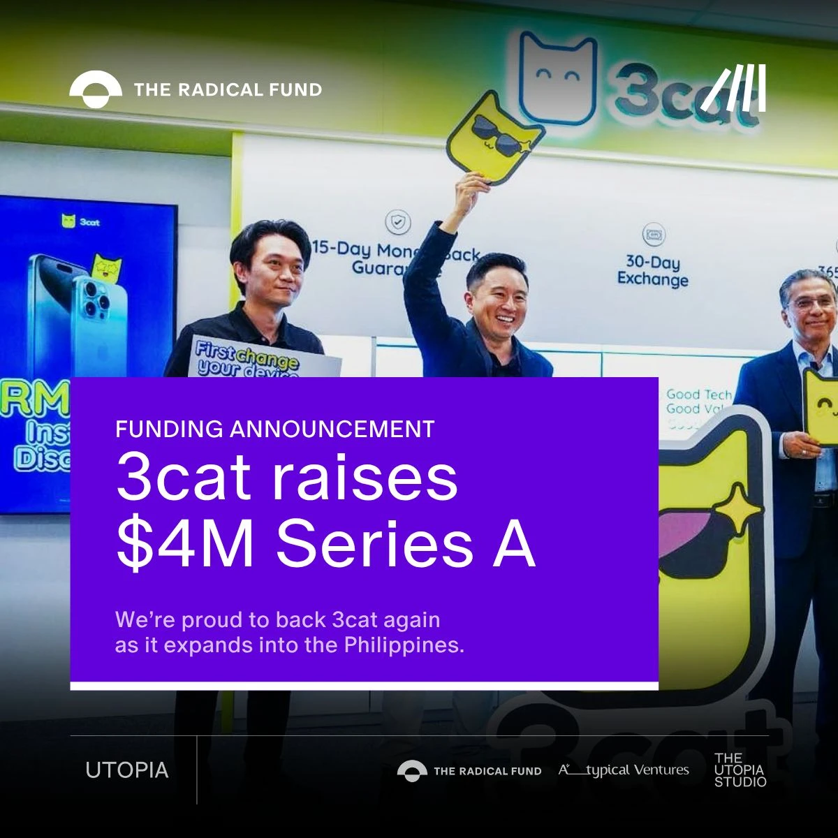 3cat raises $4M Series A